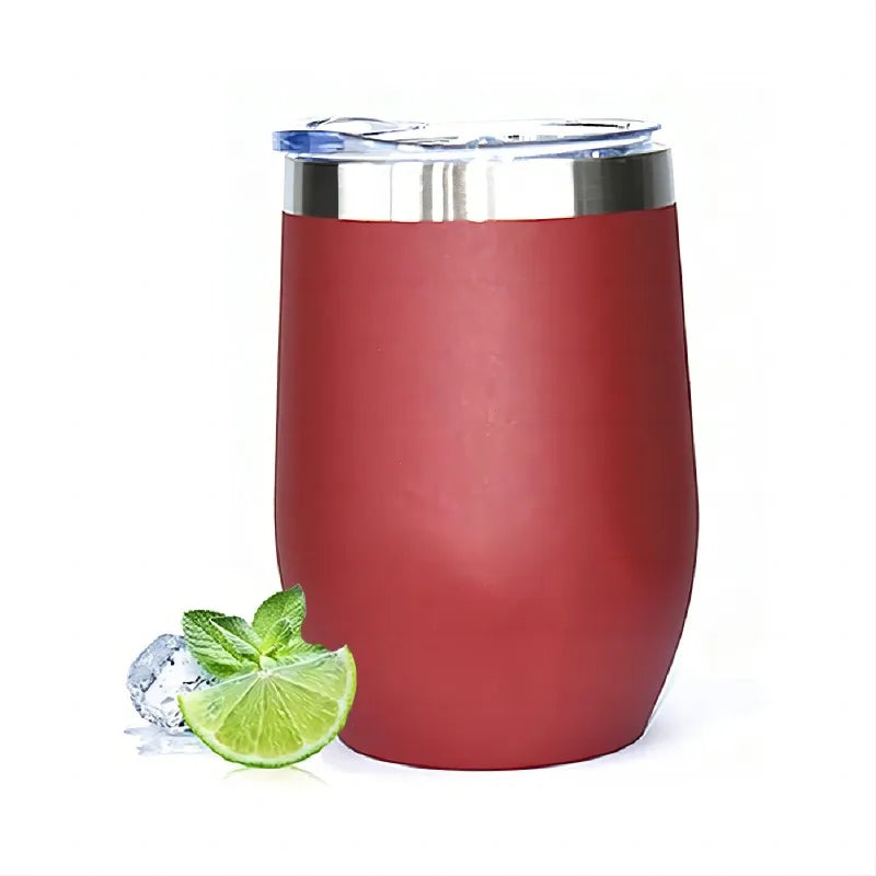 Copo Térmico Sem Haste 12oz — Elegância que Mantém a Temperatura Perfeita