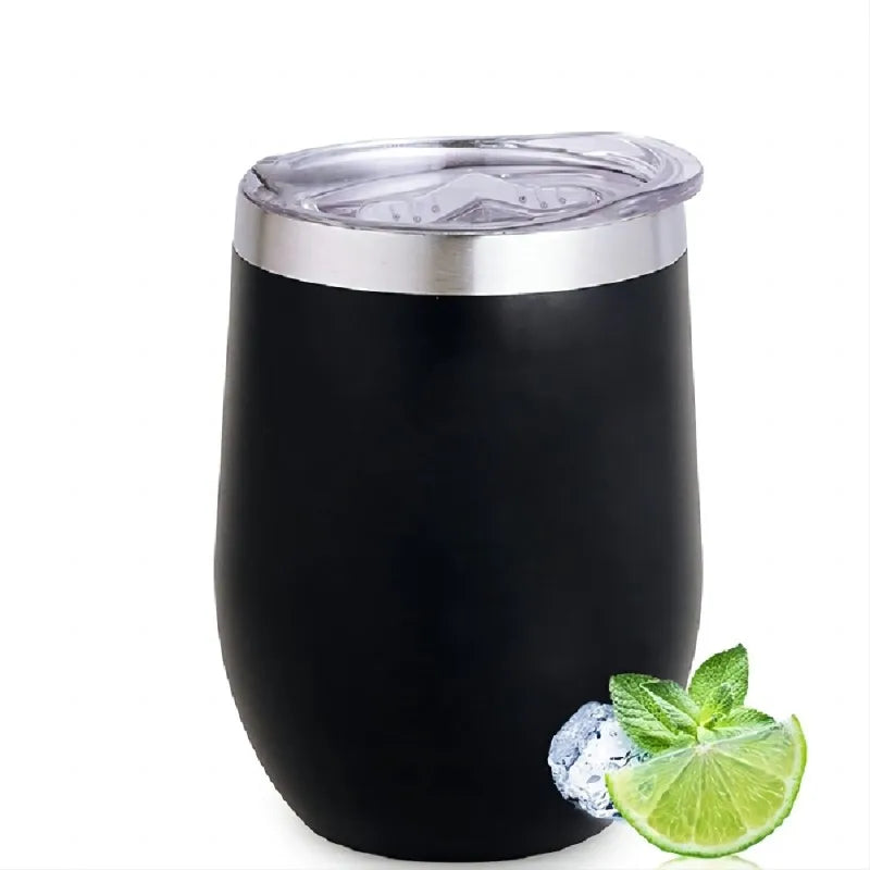 Copo Térmico Sem Haste 12oz — Elegância que Mantém a Temperatura Perfeita