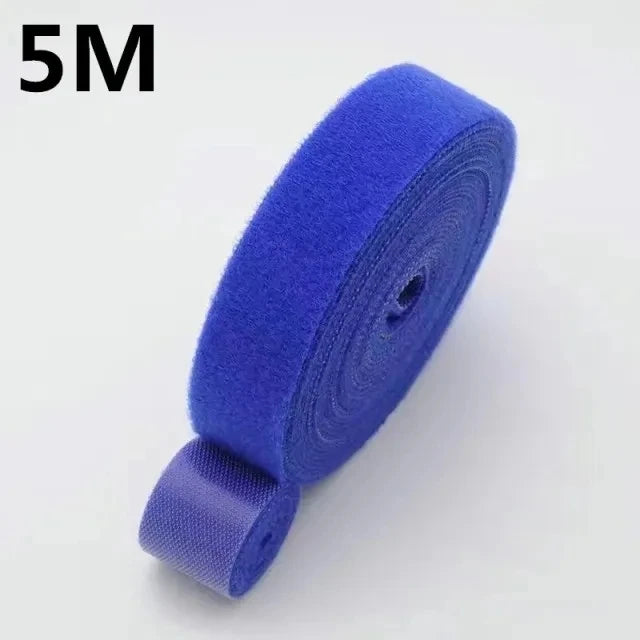 1/5M Organizador de Cabos com Fita Enroladora