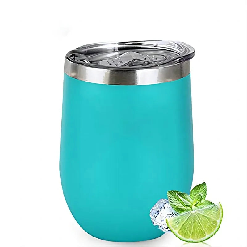 Copo Térmico Sem Haste 12oz — Elegância que Mantém a Temperatura Perfeita