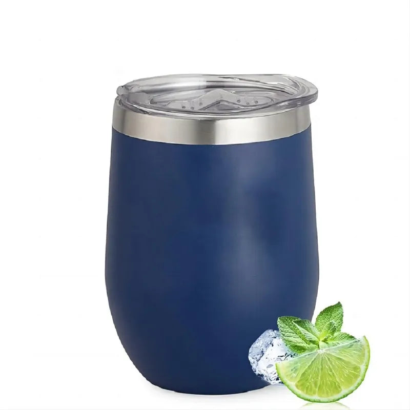 Copo Térmico Sem Haste 12oz — Elegância que Mantém a Temperatura Perfeita