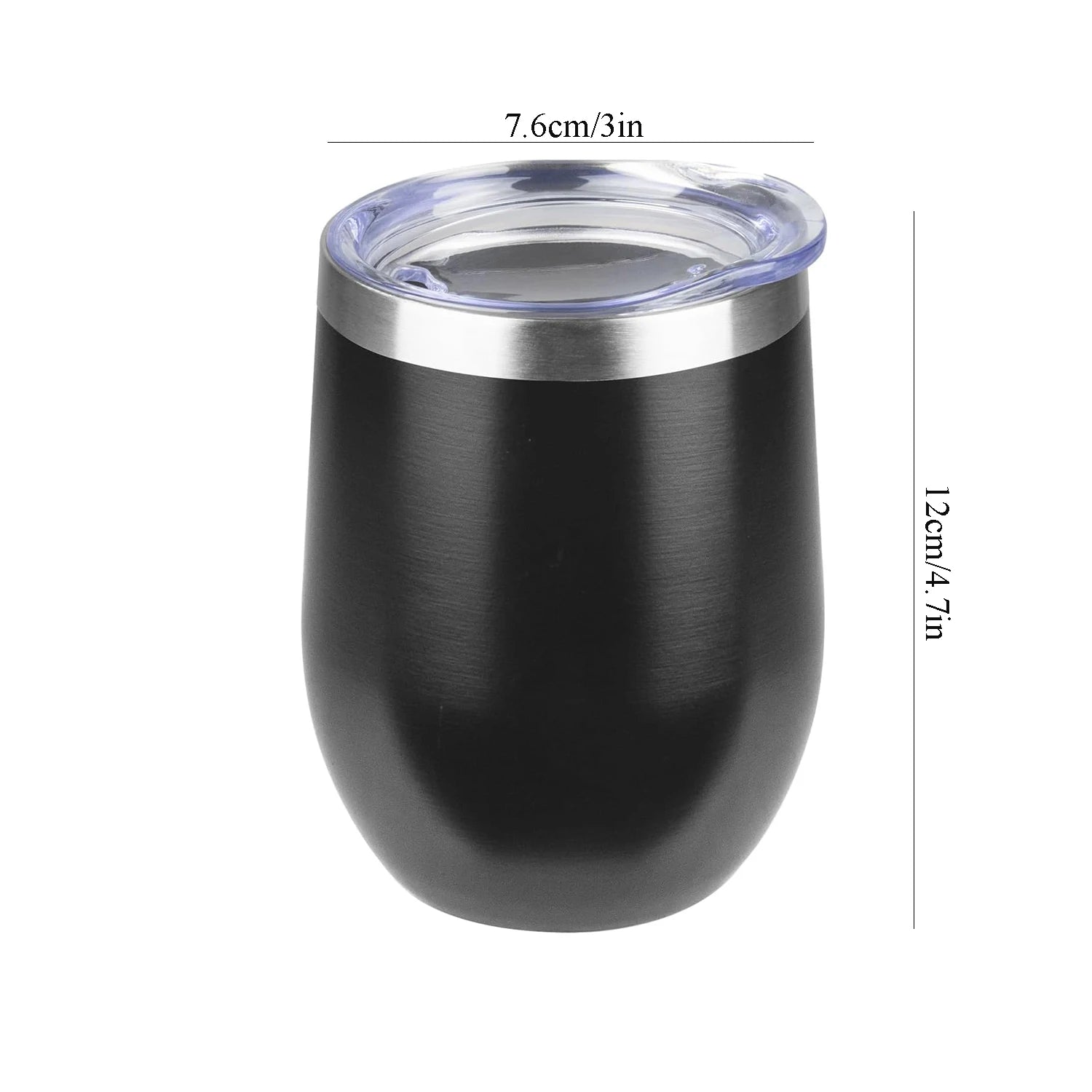 Copo Térmico Sem Haste 12oz — Elegância que Mantém a Temperatura Perfeita